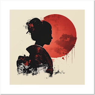 geisha Posters and Art